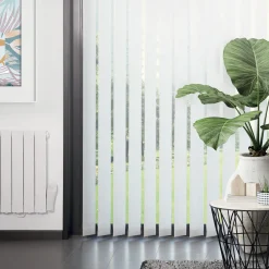 Outlet Store californien AZUR coloris blanc 200 x 260 cm - 4MURS Rideaux|Voilages, Vitrages, Stores Et Accessoires