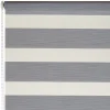 Discount Store jour/nuit ECLIPSE coloris gris chiné 42 x 160 cm - 4MURS Voilages, Vitrages, Stores Et Accessoires|Rideaux