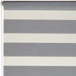 Discount Store jour/nuit ECLIPSE coloris gris chiné 42 x 160 cm - 4MURS Voilages, Vitrages, Stores Et Accessoires|Rideaux
