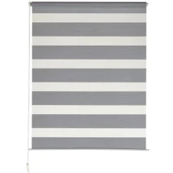 Discount Store jour/nuit ECLIPSE coloris gris chiné 62 x 160 cm - 4MURS Voilages, Vitrages, Stores Et Accessoires|Rideaux