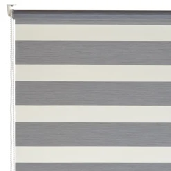 Fashion Store jour/nuit ECLIPSE coloris gris chiné 92 x 160 cm - 4MURS Voilages, Vitrages, Stores Et Accessoires|Rideaux