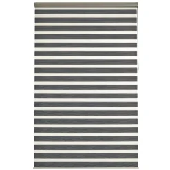 Fashion Store jour/nuit SOLSTICE coloris noir/blanc 150 x 250 cm - 4MURS Voilages, Vitrages, Stores Et Accessoires|Rideaux