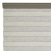 New Store jour/nuit SOLSTICE coloris blanc / noir 180 x 250 cm - 4MURS Voilages, Vitrages, Stores Et Accessoires|Rideaux