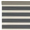 Hot Store jour/nuit SOLSTICE coloris noir/blanc 180 x 250 cm - 4MURS Voilages, Vitrages, Stores Et Accessoires|Rideaux