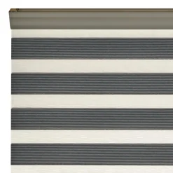 Sale Store jour/nuit SOLSTICE coloris noir/blanc 60 x 250 cm - 4MURS Voilages, Vitrages, Stores Et Accessoires|Rideaux