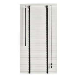 New Store vénitien DUCALE blanc / anthracite 140 x 175 cm - 4MURS Voilages, Vitrages, Stores Et Accessoires|Rideaux