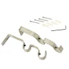 Best Support barre à rideau CERUSITE blanc / doré 1,9 cm de 9,5 à 15,5 cm Voilages, Vitrages, Stores Et Accessoires