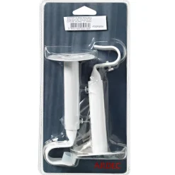 Outlet Support barre à rideau HOWLITE blanc 1,9 cm de 16,5 à 23 cm - 4MURS Voilages, Vitrages, Stores Et Accessoires