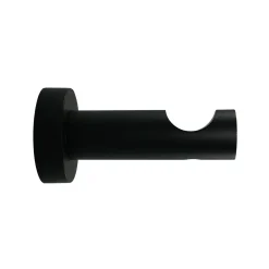 Hot Support barre à rideau JURA noir diamètre barre 2,8 cm 8 cm - 4MURS Voilages, Vitrages, Stores Et Accessoires