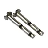 Best Support barre à rideau PYRITE nickel satin 1,9 cm de 9,5 à 15,5 cm Voilages, Vitrages, Stores Et Accessoires