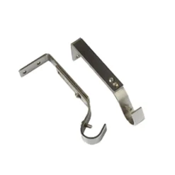 Best Support barre à rideau PYRITE nickel satin 1,9 cm de 11,5 à 15,5 cm Voilages, Vitrages, Stores Et Accessoires