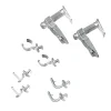 Sale Support barre à rideau vitrage VITRAGE CLASSIQUE transparent 10 cm Voilages, Vitrages, Stores Et Accessoires