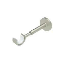Outlet Support barre à rideau ZEN nickel givré 2,8 cm de 10,8 à 16 cm - 4MURS Voilages, Vitrages, Stores Et Accessoires
