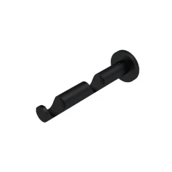 Outlet Support barre à rideau ZEN noir mat 2,8 cm de 8,5 à 16,5 cm - 4MURS Voilages, Vitrages, Stores Et Accessoires