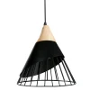 Outlet Suspension ARÈNE coloris noir 29 x 25 cm - 4MURS Enfant Luminaires Enfant|Suspensions