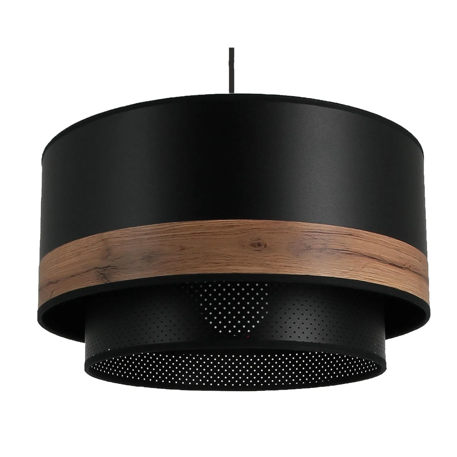 Best Suspension BACK UP coloris noir et bois 21 x 38 cm - 4MURS Suspensions