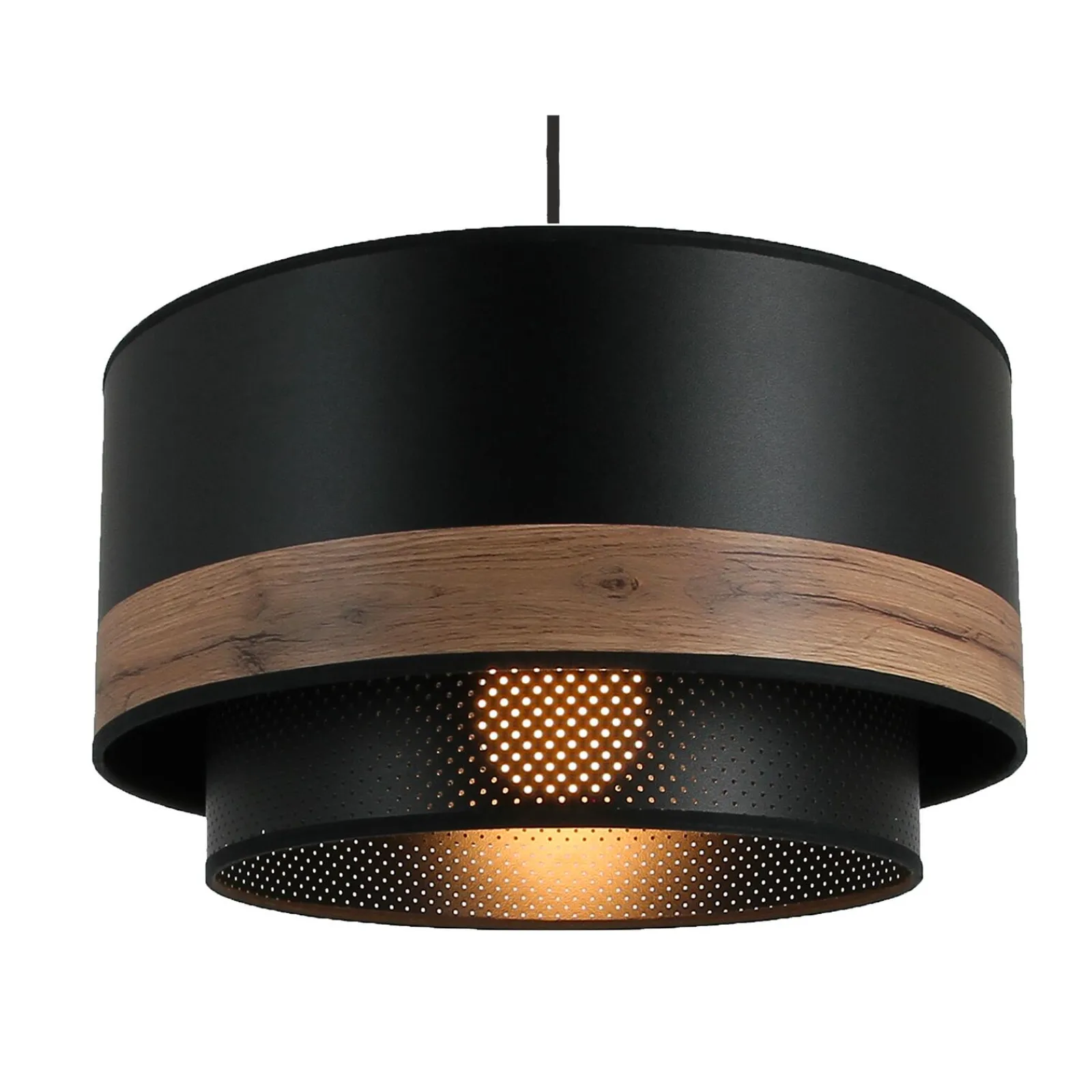 Best Suspension BACK UP coloris noir et bois 21 x 38 cm - 4MURS Suspensions