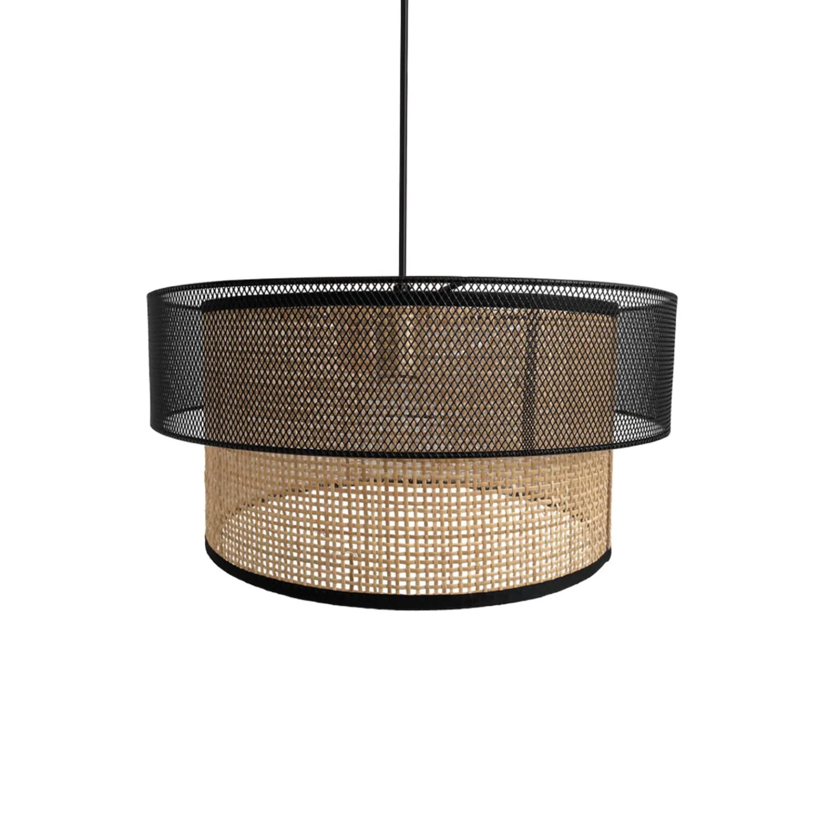 New Suspension CLAYTON coloris rotin 25,5 x 40 cm - 4MURS Suspensions
