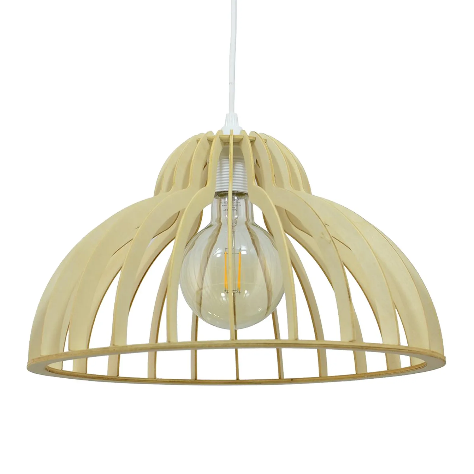 Fashion Suspension DINOWOOD coloris bois clair 20 x 35 cm - 4MURS Suspensions