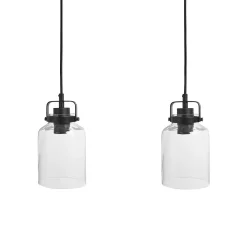 Fashion Suspension DÉTROIT coloris transparent 12,5 x 42,5 cm - 4MURS Suspensions