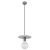New Suspension EDMUND coloris gris et blanc 23 cm - 4MURS Suspensions