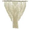 Clearance Suspension en macramé NAHUA coloris blanc - 4MURS Objets Muraux