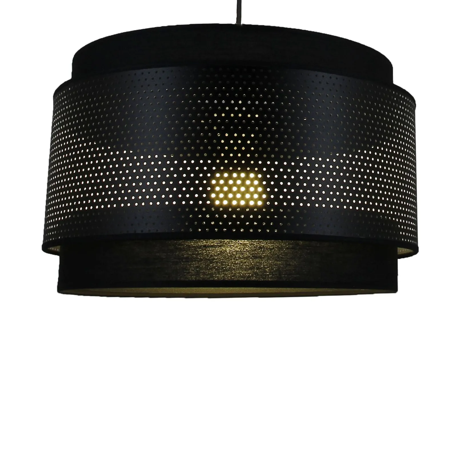 New Suspension HOLOGRAM coloris noir 22 x 38 cm - 4MURS Suspensions