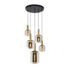 Clearance Suspension JOANET transparent et doré 180 x 71 cm diamètre 71 cm Suspensions
