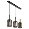 Discount Suspension JOANET transparent et doré 110 x 40 cm diamètre 40 cm Suspensions