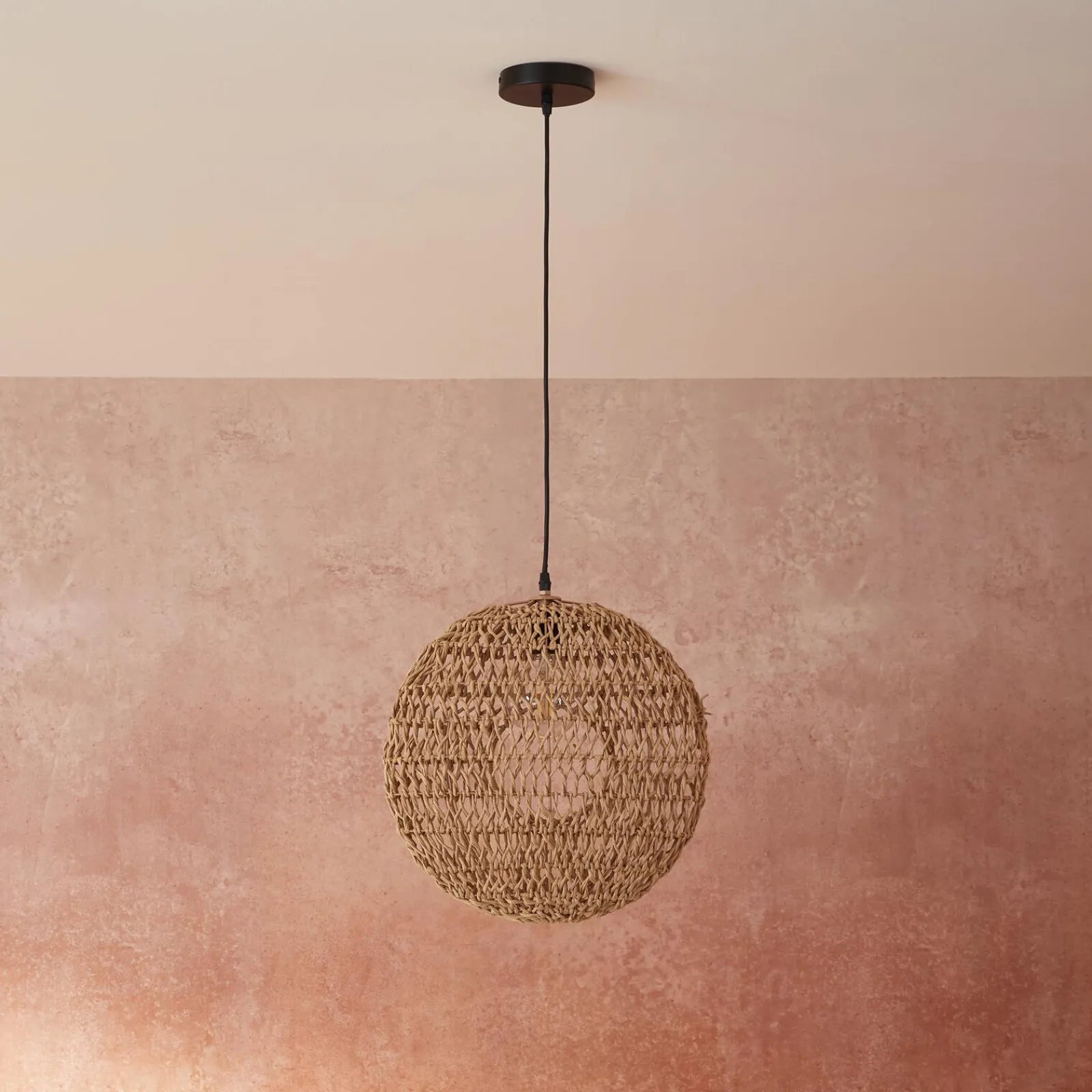 New Suspension KALYP coloris corde 41 x 41 cm - 4MURS Suspensions