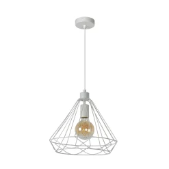 Outlet Suspension KYARA coloris blanc 31,5 x 33 cm - 4MURS Suspensions