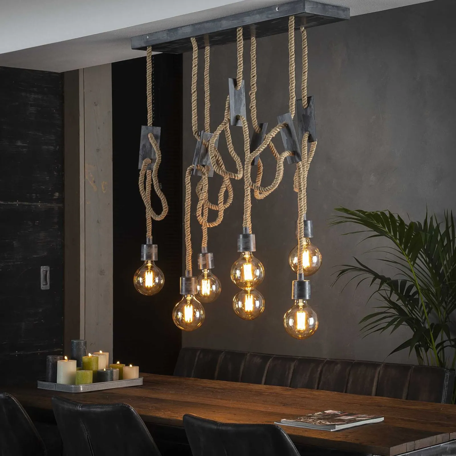 Online Suspension LIANE coloris cordage 87 cm - 4MURS Suspensions