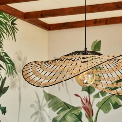 New Suspension LOUISIANE coloris paille 29 x 80 cm - 4MURS Suspensions