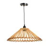 Hot Suspension MANILLE coloris bois 15,5 x 44 cm - 4MURS Suspensions