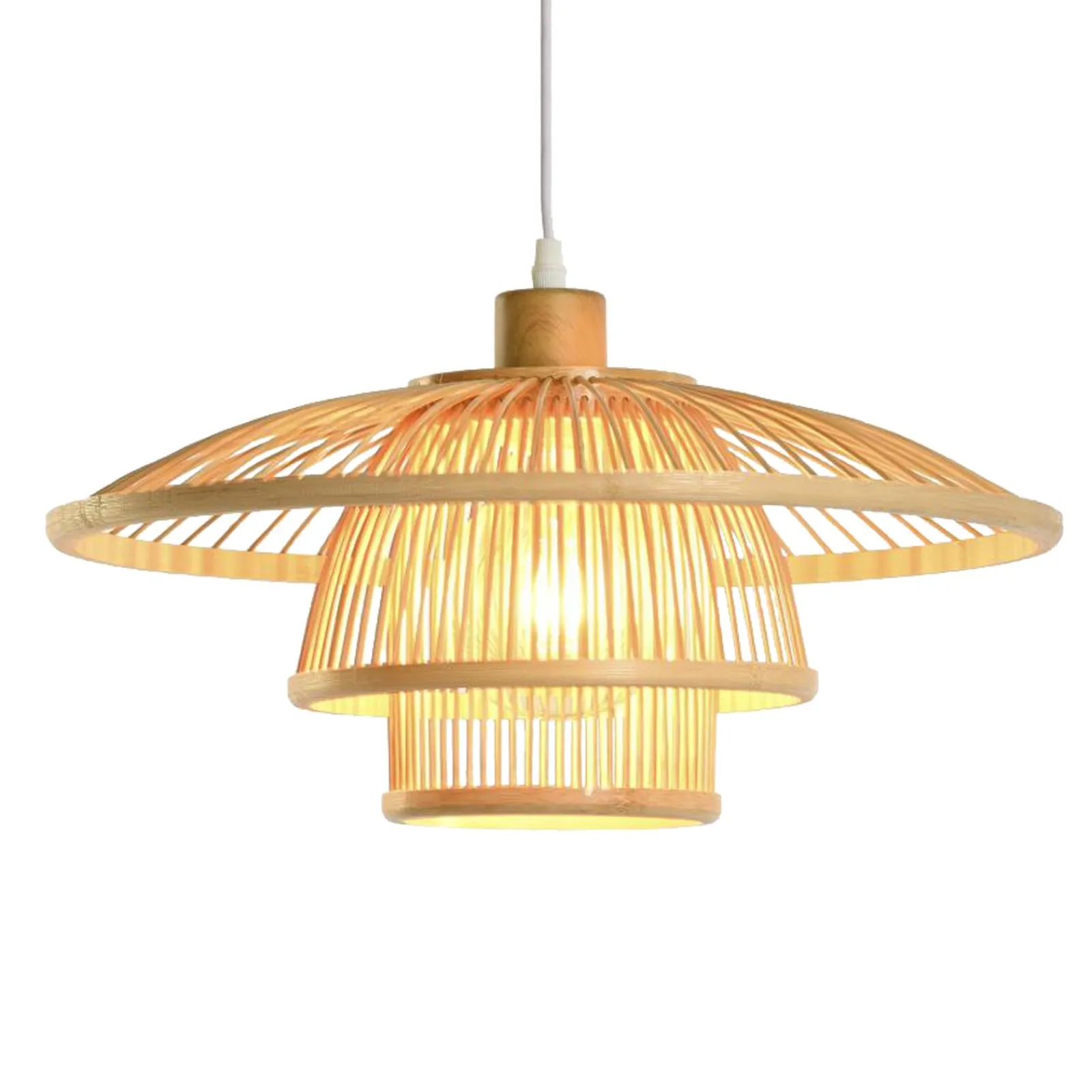 Outlet Suspension MYRIADE coloris bois 17 x 40 cm - 4MURS Suspensions