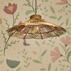 Fashion Suspension MYRTA coloris bois 16 x 56 cm - 4MURS Suspensions