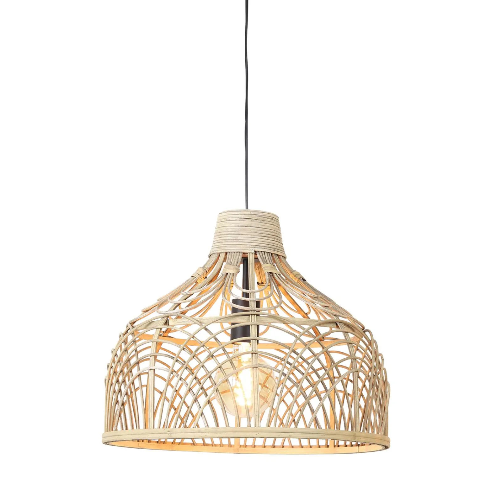Outlet Suspension POCITA coloris rotin 35 x 42 cm - 4MURS Suspensions