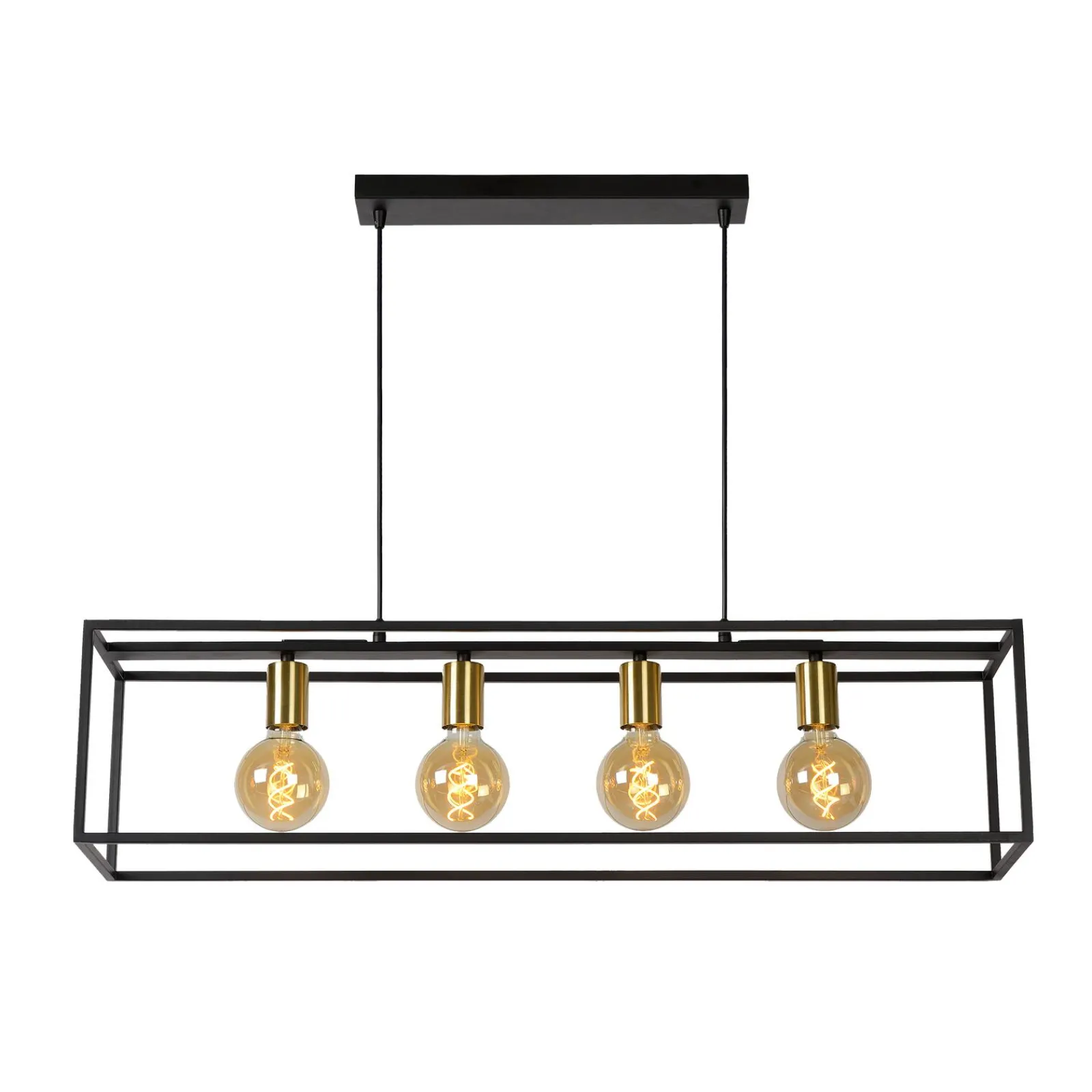 Discount Suspension RUBEN coloris noir 22 x 92 cm - 4MURS Suspensions