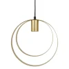 Hot Suspension SATURNE coloris or 25,5 x 25,5 cm - 4MURS Suspensions