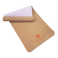 Sale Tapis de Yoga LIÈGE coloris liège / lilas - 4MURS Accessoires De Sport