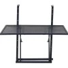 Discount Table d'appoint SYRACUSE coloris graphite 40,5 x 60,5 cm - 4MURS Mobilier De Jardin|Tables