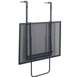 Discount Table d'appoint SYRACUSE coloris graphite 40,5 x 60,5 cm - 4MURS Mobilier De Jardin|Tables