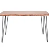 Online Table de salle à manger AKAL coloris acacia 130 x 70 cm - 4MURS Tables
