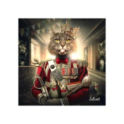 Clearance Tableau BINET CHATRIBO coloris noir - 4MURS Tableaux Et Affiches