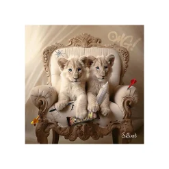 Best Tableau BINET LIONCEAUX LUXURY coloris noir - 4MURS Tableaux Et Affiches