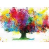 Clearance Tableau COLOURED TREE 90 x 60 cm - 4MURS Tableaux Et Affiches