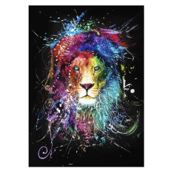 Discount Tableau en verre SANGHA coloris multicolore - 4MURS Tableaux Et Affiches
