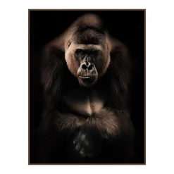 Hot Tableau GORILLE coloris bronze - 4MURS Tableaux Et Affiches