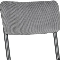 Clearance Tabouret de bar TALYA coloris gris - 4MURS Chaises Et Tabourets