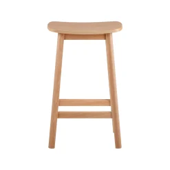 Discount Tabouret de plan de travail ARAMIS coloris chêne clair - 4MURS Chaises Et Tabourets
